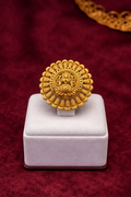 Divine Lakshmi Temple Ring